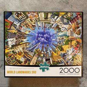 🧩 “World Landmarks 360”
Buffalo Puzzle
2000 pieces